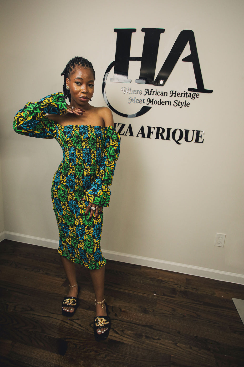 Fiah sexy multiclor dress
