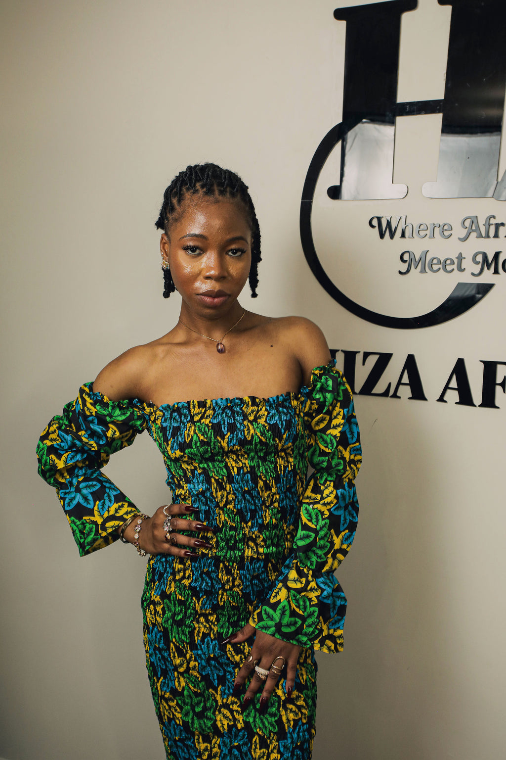 Fiah sexy multiclor dress
