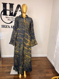 Jabari crepe free gown