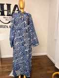 Jabari crepe free gown