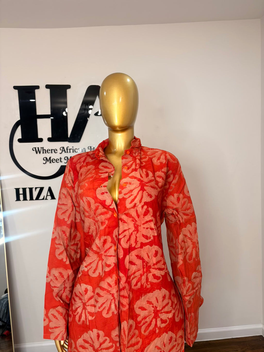 Jabari crepe free gown