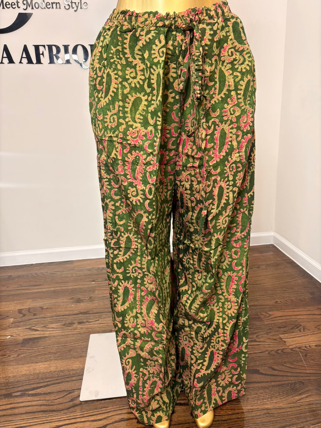 seida crepe long pant