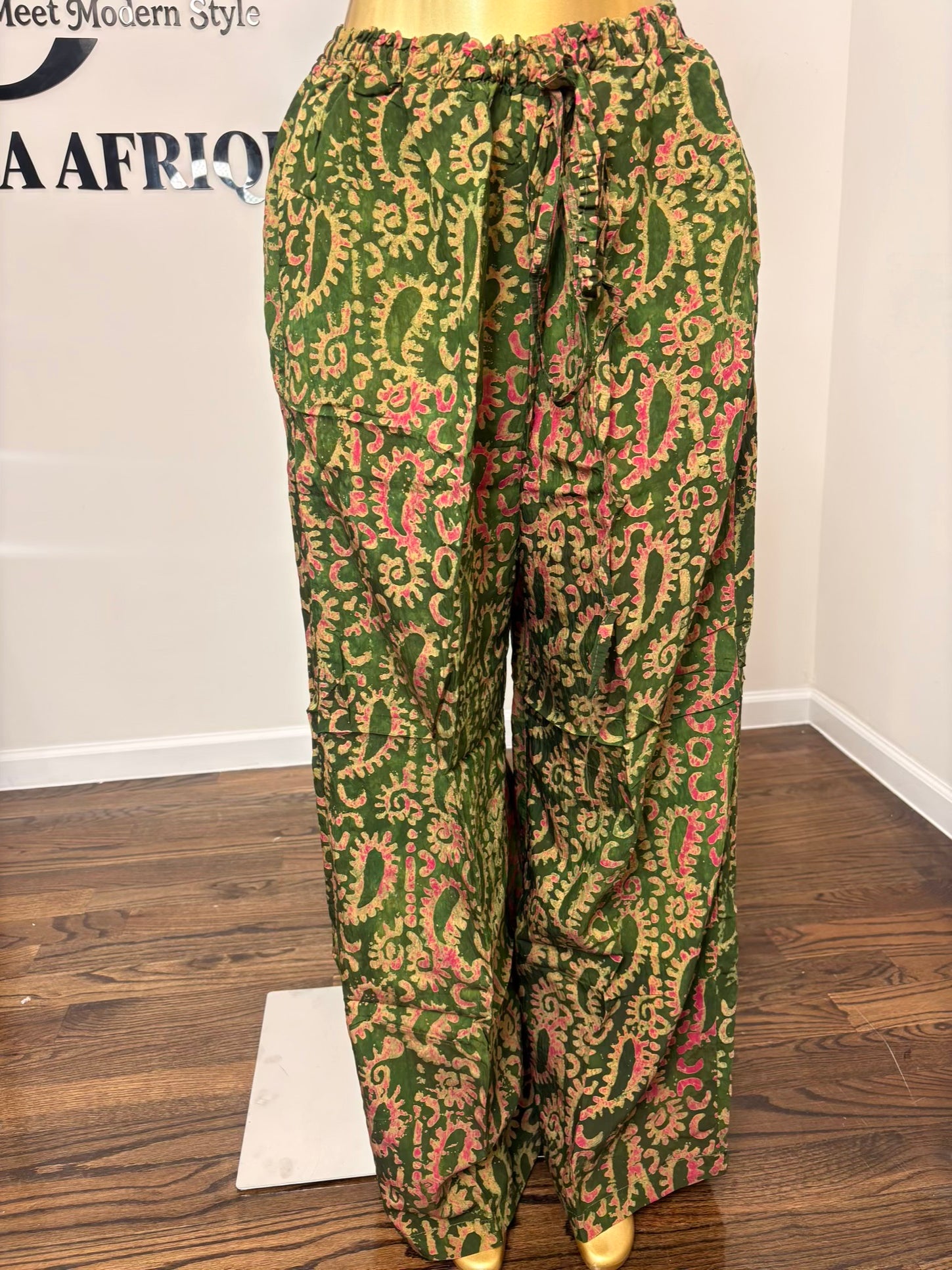 seida crepe long pant