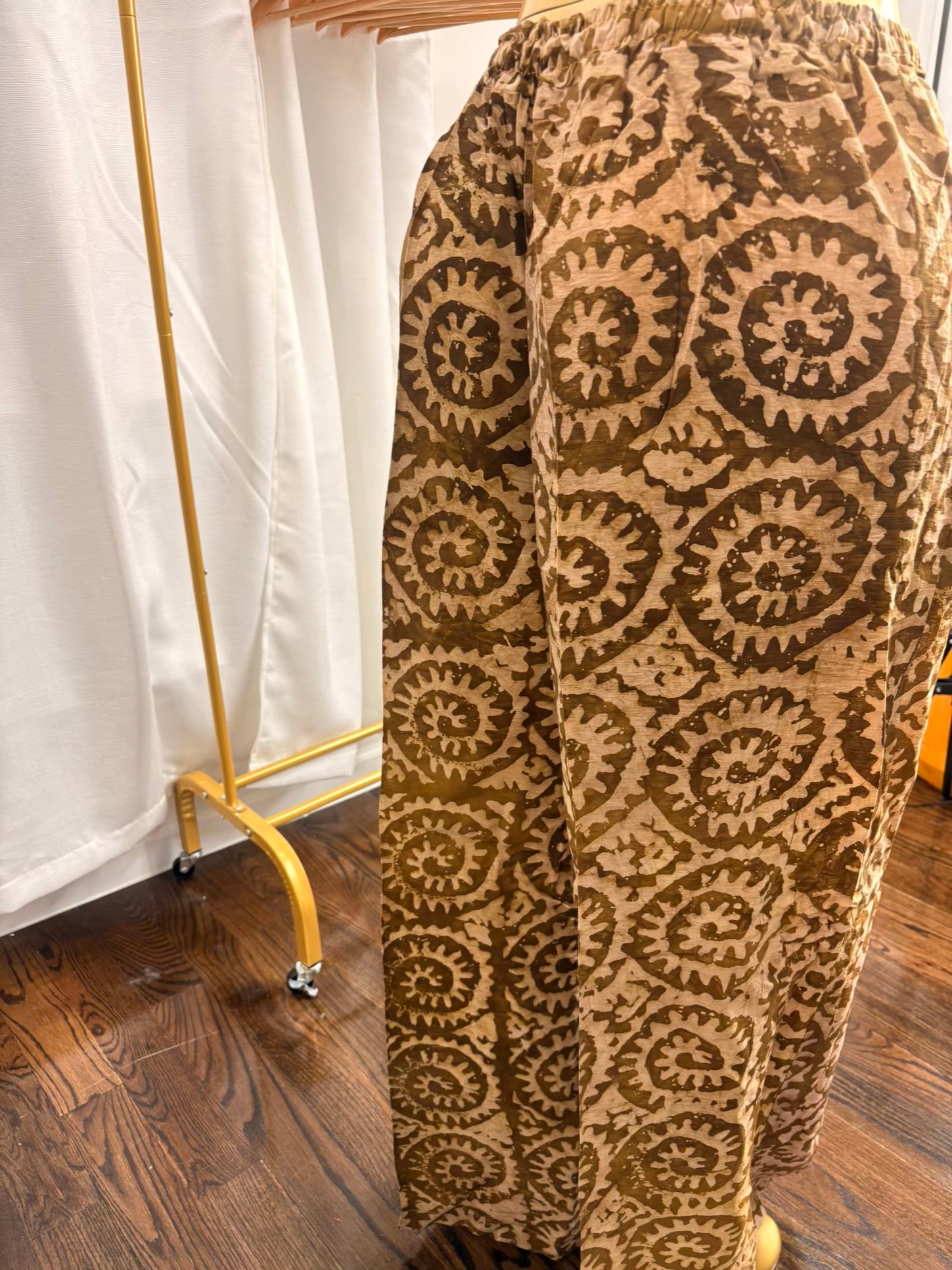 seida crepe long pant