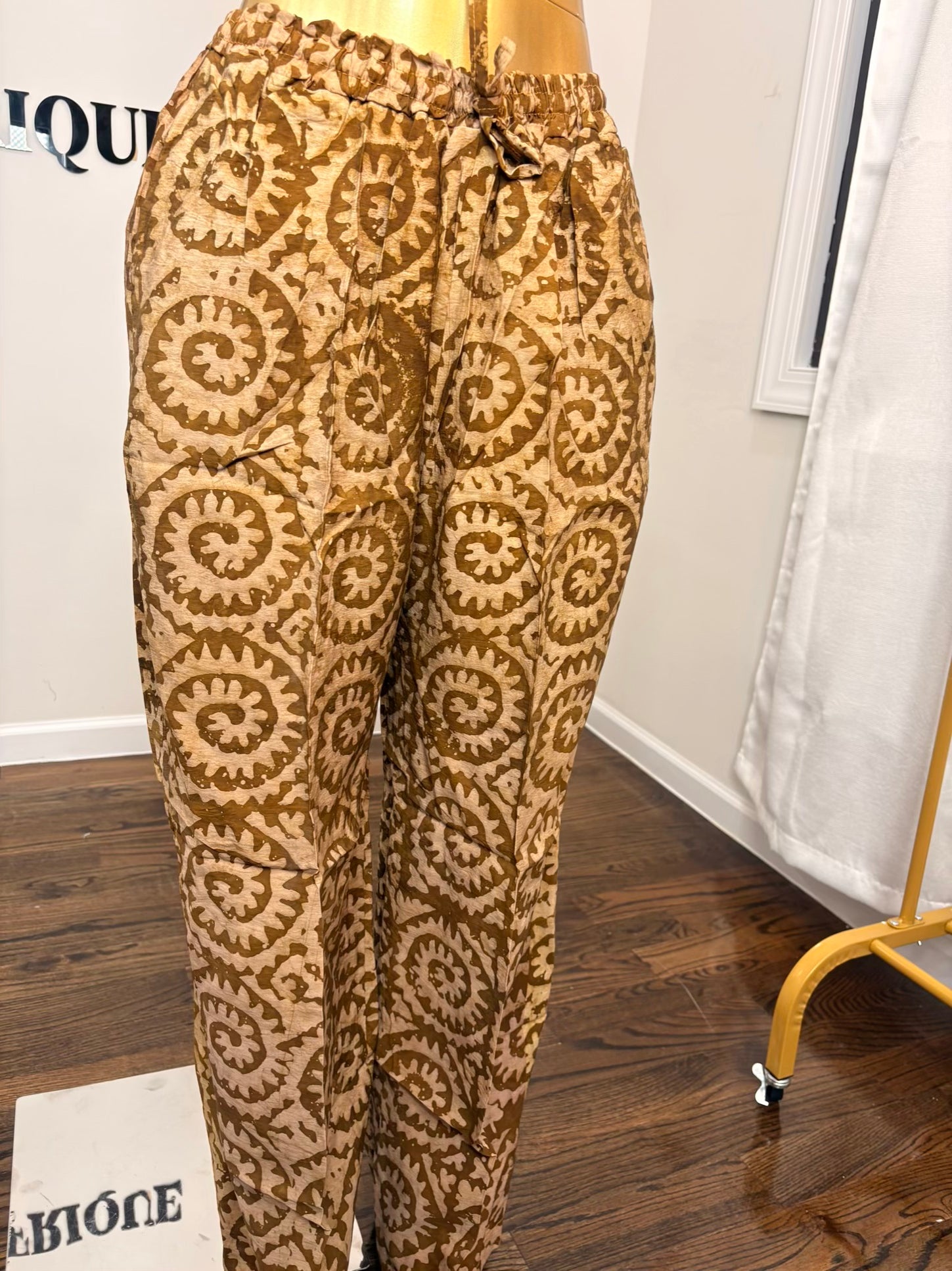 seida crepe long pant