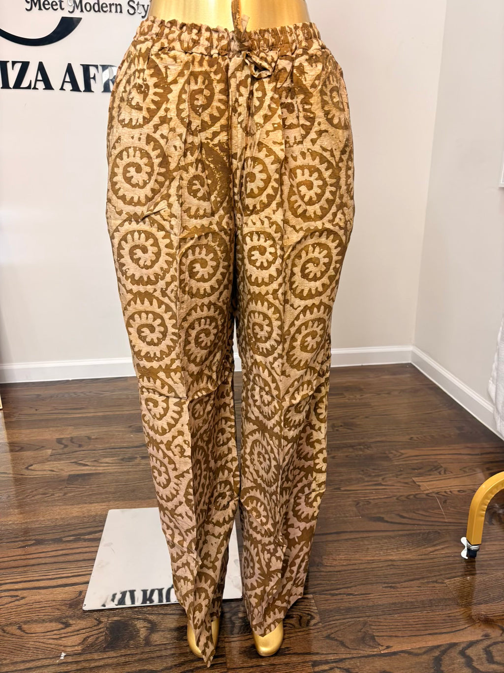 seida crepe long pant