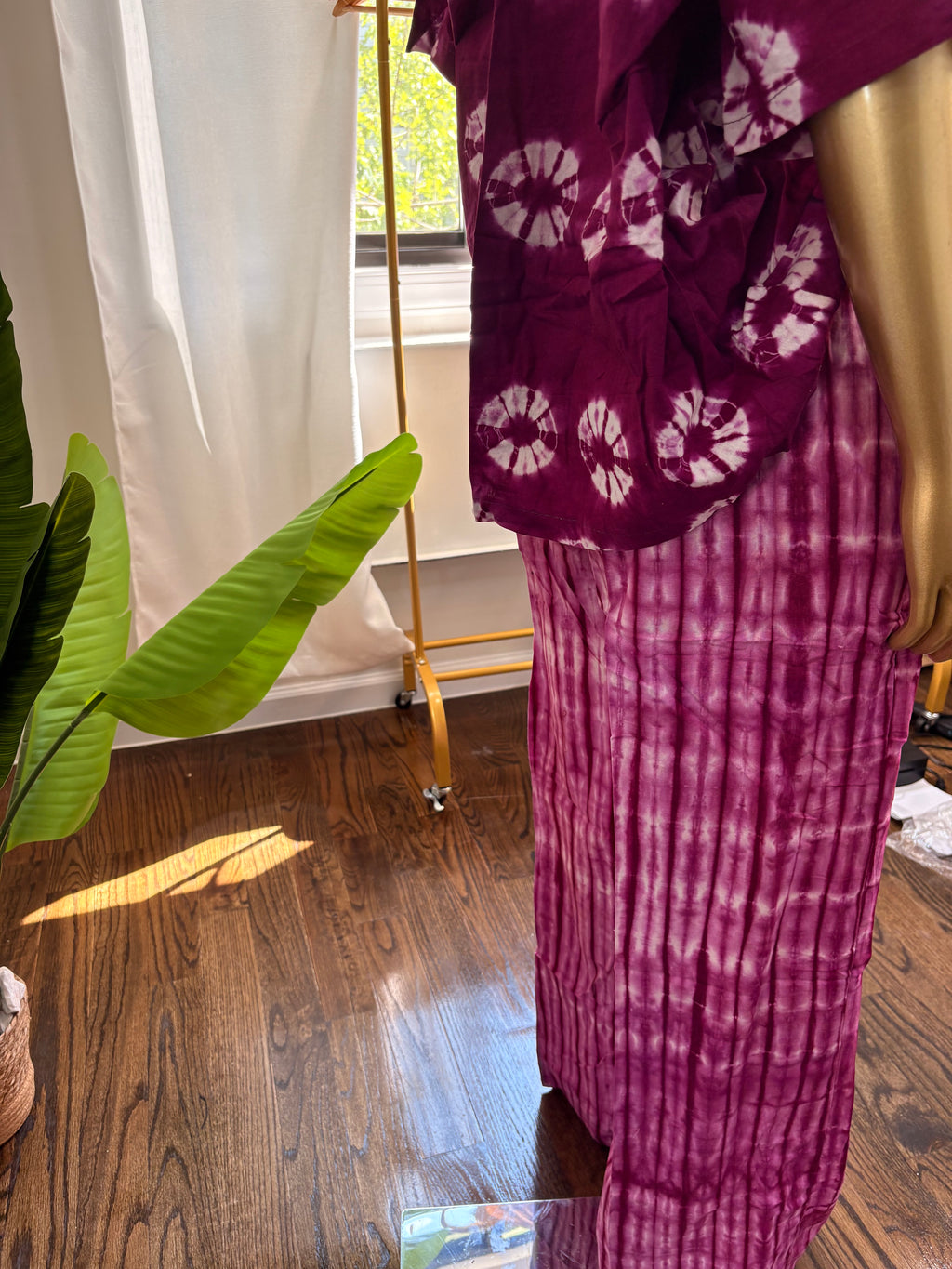 Ayoni baggy set in purple
